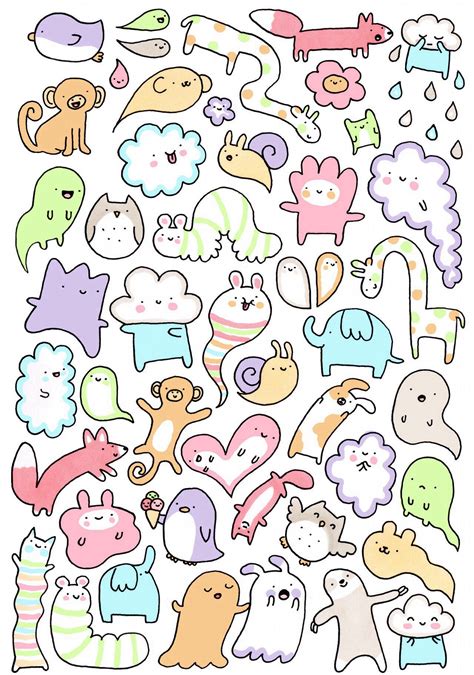 Pin By Suyeon Park On Cute Patterns And Backgrounds Cute Doodles