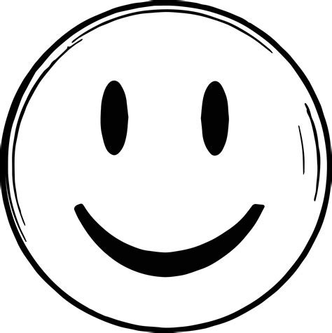 Famous Smiley Face Coloring Page 2023