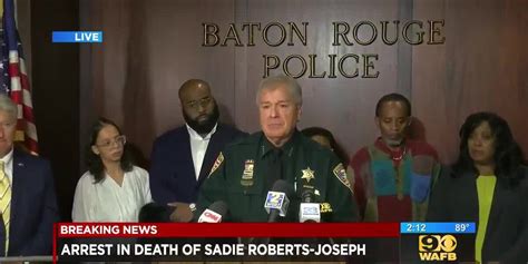 Raw Full Press Conference Announcing Arrest In Sadie Roberts Joseph Murder Investigation