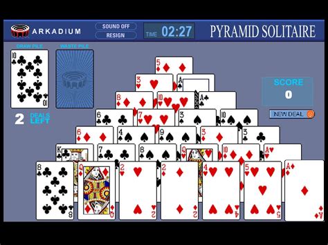 Pyramid Solitaire Arkadium Free Download Borrow And Streaming