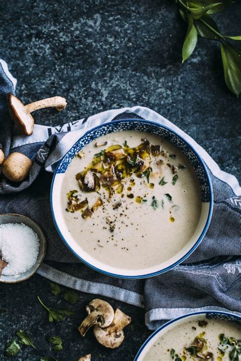 Dairy Free Mushroom Soup The Almond Eater