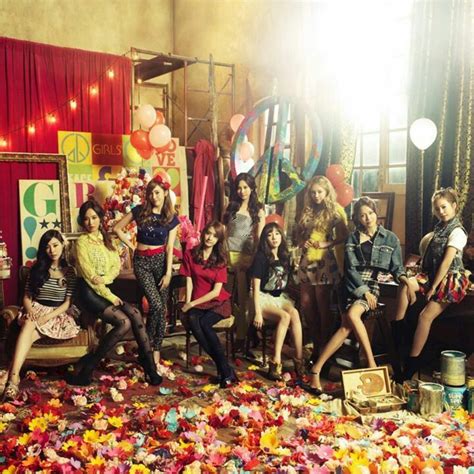 Pin By Natasya On Girls Generation Japan Album Single Girls Generation Snsd Peace And Love