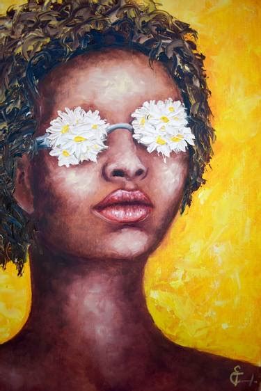 African Woman Portrait Saatchi Art