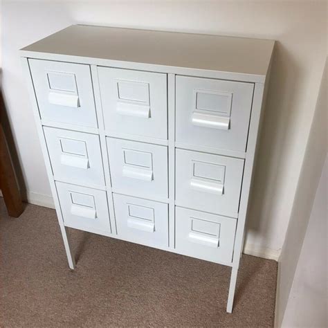 If you choose the soft closing function for your bestå, we recommend complementing the fronts with knobs/handles to make the drawers/cabinets more convenient to open. White Ikea SPRUTT metal office cabinet/ drawers | in ...