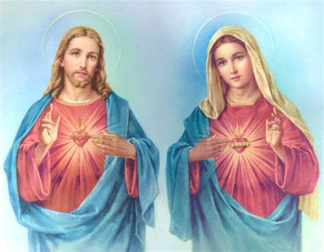 Blessed Virgin Maryhc Stmary Sacredheartofmaryandjesus2