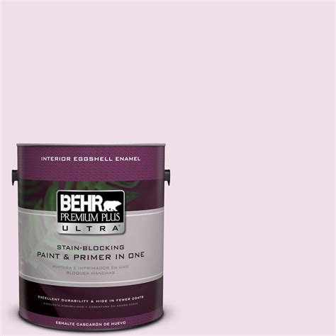 Behr Premium Plus Ultra 1 Gal M120 1 Pink Proposal Eggshell Enamel