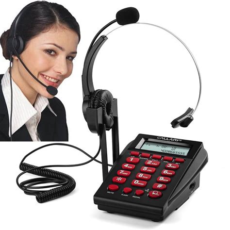 Callany Call Center Phone Corded Telephone For Office Business Home