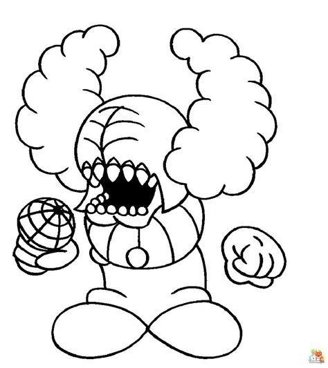 Fnf Tricky Coloring Pages