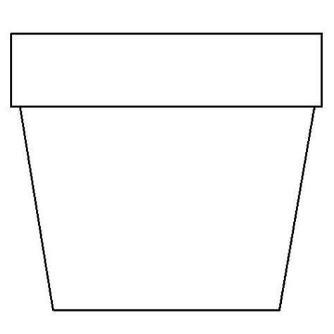Flower Pot Coloring Page - Flower Coloring Page