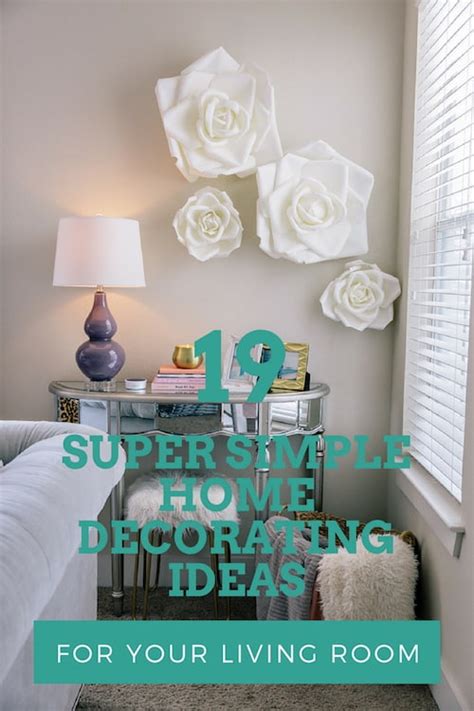 19 Super Simple Home Decorating Ideas For Your Living Room Canvas Factory