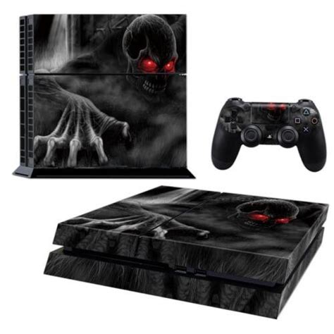 Ps4 Playstation 4 Death Grim Reaper Console Autocollant Skin