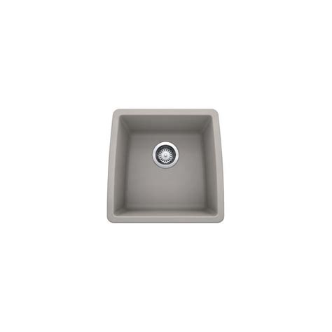 Blanco Performa Undermount Bar Sink Concrete Grey 402285 Rona
