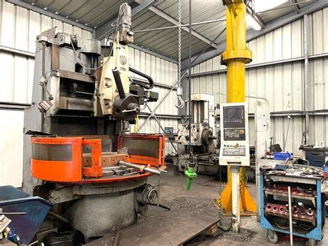 Used Vertical Turning Machines Conventional And Cnc Schiess Ø 1420 Mm
