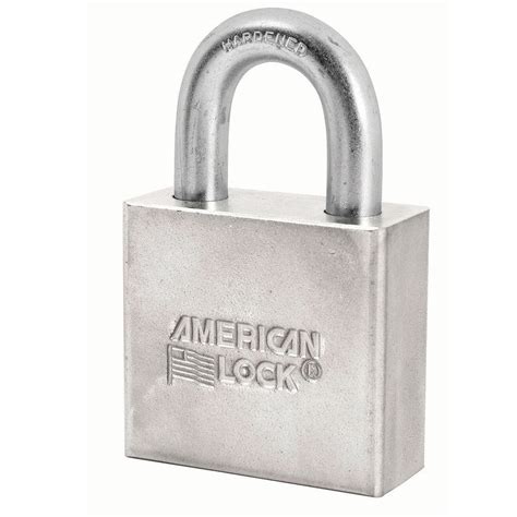 American Lock A50 Solid Steel Chrome Plated Padlock 2in 51mm Wide
