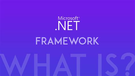 What Is The Net Framework Swan Software Solutions