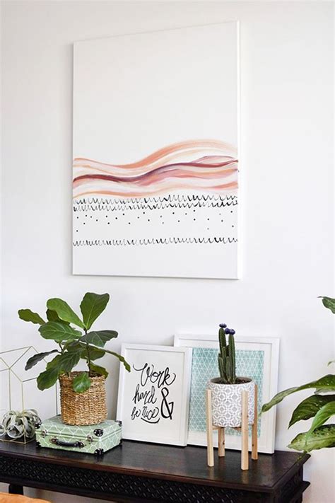32 Diy Wall Art Projects That Look Fancy But Anyone Can Do