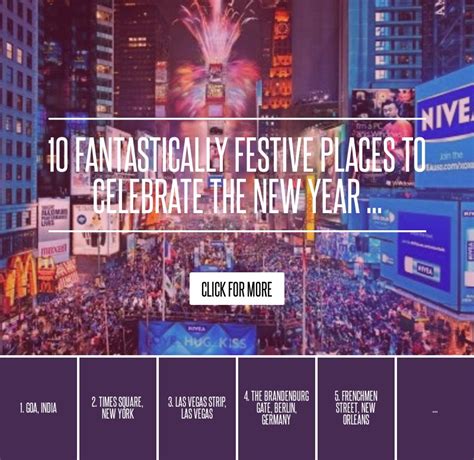 10 Fantastically Festive Places To Celebrate The New Year