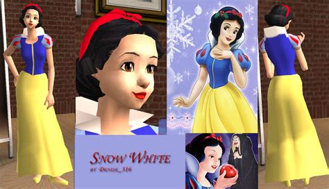 Snow White Dress Sims 4 Ascsestudio