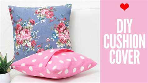 Diy Cushion Covers And Pillow Covers How To Make A Pillow Really Fast