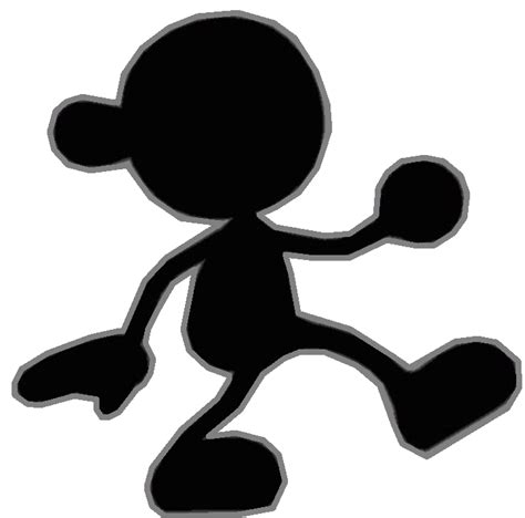 Mr Game And Watch Looking Back By Transparentjiggly64 On Deviantart