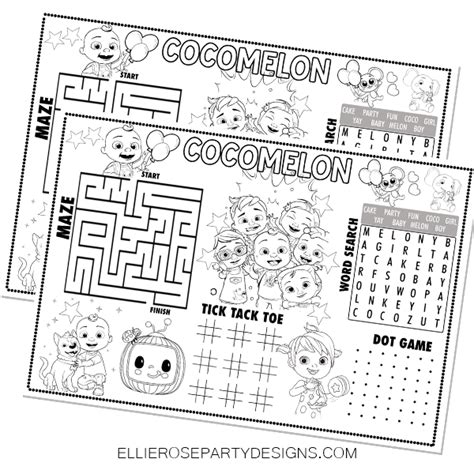 10 Crafty Cocomelon Activity Sheets Teaching Expertise