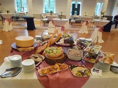 Hors D'oeuvres Table by Culinary Creations at Glenridge Women's Club