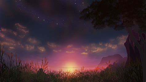 Dawn Scenery Anime