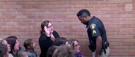 Teacher Handcuffed After Questioning Superintendents 38000 Raise