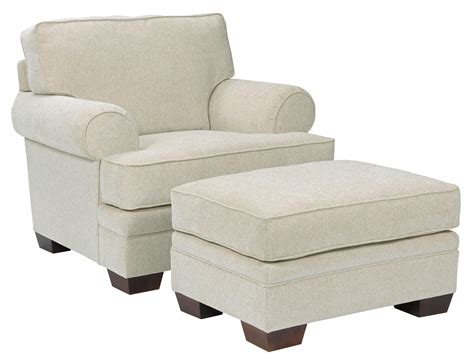Landon Transitional Chair And Ottoman Set By Broyhill Furniture