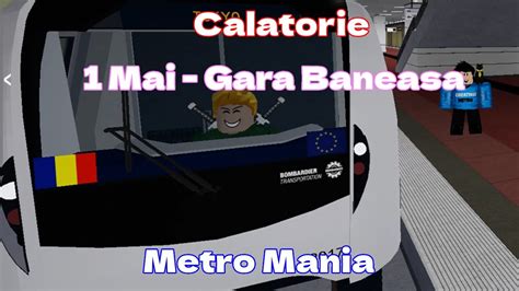 Calatorie Cu Bm2 1 Mai Gara Baneasa M6 Metro Mania M6 Remaster
