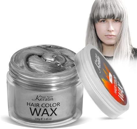 Temporary Hair Color Wax Gray Magic Master Keratin Hair Dye Paint Wax Fl Oz Natural