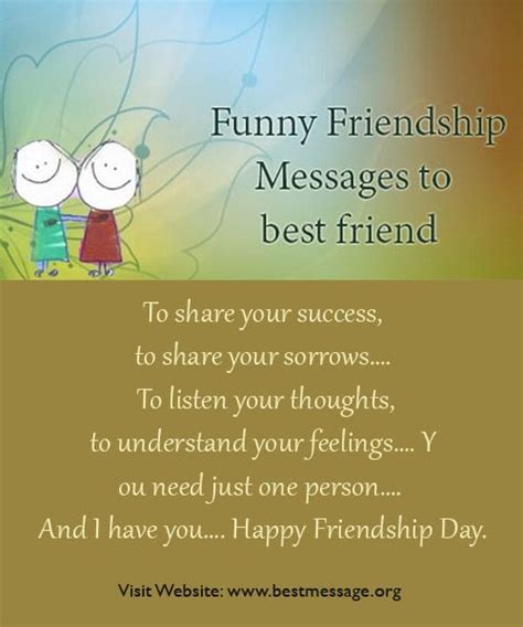 Funny Friendship Day Quotes For Best Friend Shortquotescc