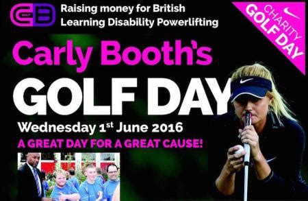 Play In Carly Booth S Golf Day Golfpunkhq