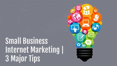 Small Business Internet Marketing 3 Major Tips Youtube