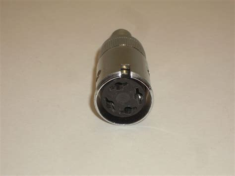 Amphenol 91 Mc4f 4 Pin Microphone Jack Connector Socketmates To 91