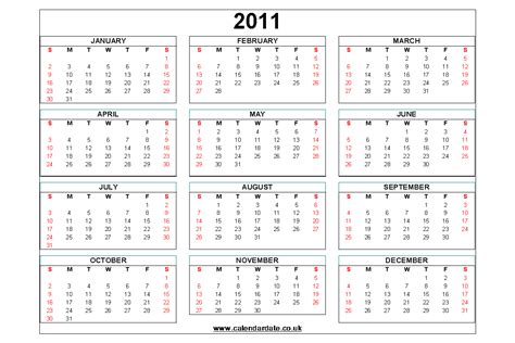 2011 Calendars