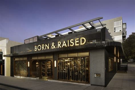 Born And Raised Restaurant Exterior Design Cafe Exterior Restaurant