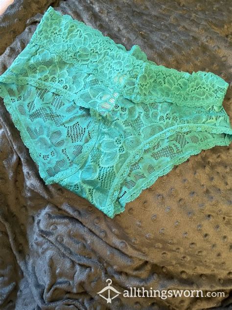 buy lace hipster panties worn for a day