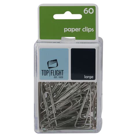 Save On Top Flight Paper Clips Large Order Online Delivery Giant