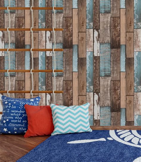 197 X 177 Wood Plank Wallpaper Wood Peel And Stick Wallpaper