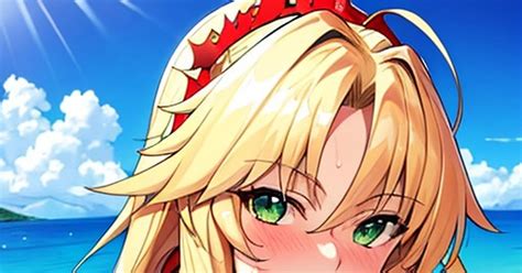 Ai Generated Mordred Swimsuit Bjoey99のイラスト Pixiv