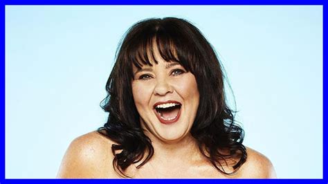 the real full monty loose woman star coleen nolan strips naked for cheeky photoshoot youtube