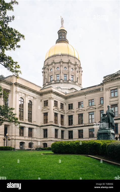 The Georgia State Capitol In Atlanta Georgia Stock Photo Alamy