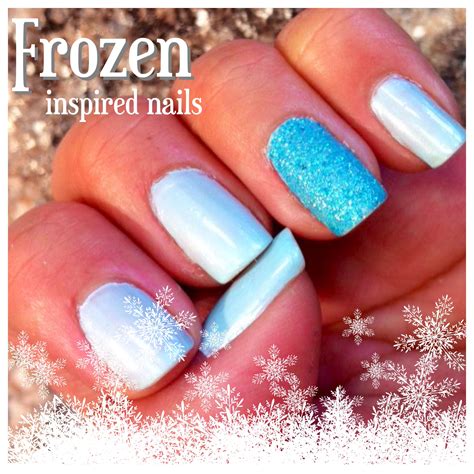 Frozen Inspired Nail Colors