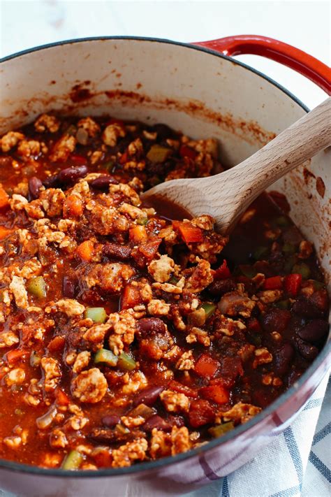 The Best Turkey Chili Youll Ever Taste Eat Yourself Skinny