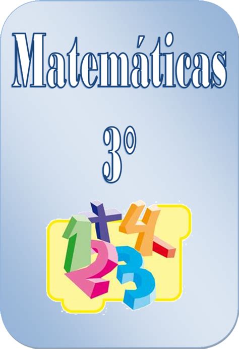Cuadernillo De Ejercicios Matemáticos Para Tercer Grado Educación