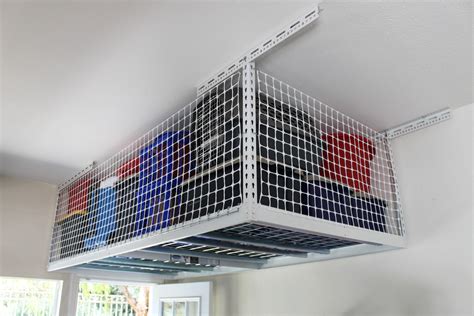 In Addition To Lockers Add Overhead Nets To Store Accessories
