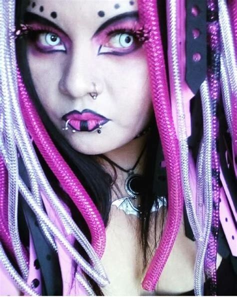 Cybergoth Cyber Goth Doll Cyberpunk Clothes Cyberpunk Fashion Punk