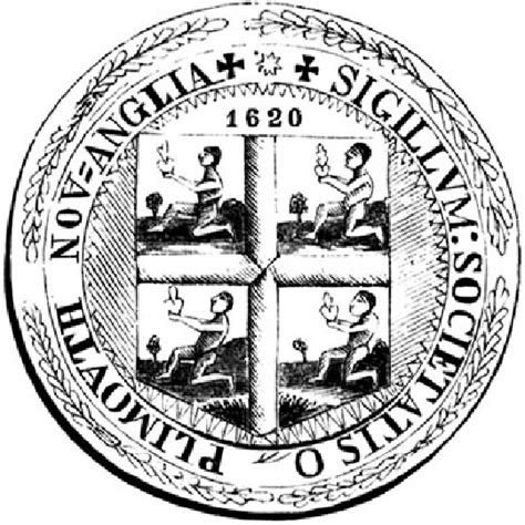 Seal Of The Governor And Company Of Massachusetts Bay In New England