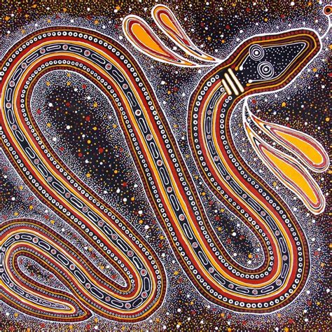 Aboriginal Rainbow Serpent﻿ We Are All Visitors To This Time This